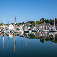 Buy canvas prints of Sunny Padstow Harbour by Kate Whiston