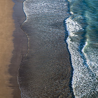 Buy canvas prints of When The Sea Meets The Sand by Kate Whiston