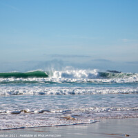 Buy canvas prints of Summer Waves by Kate Whiston