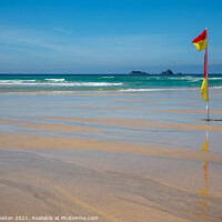 Buy canvas prints of Beach Flags by Kate Whiston