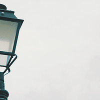 Buy canvas prints of Street Lamp in Chester, England by Iacopo Navari