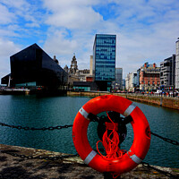 Buy canvas prints of Liverpool docks by Rachael Smith