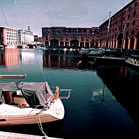 Buy canvas prints of Liverpool docks  by Rachael Smith