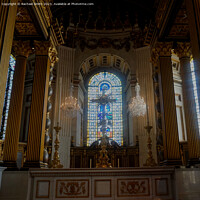 Buy canvas prints of alter of St Pauls Cathedral by Rachael Smith