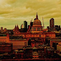 Buy canvas prints of St Paul's Cathedral  by Rachael Smith