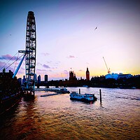 Buy canvas prints of London Eye by Rachael Smith