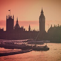 Buy canvas prints of Overlooking Westminster  by Rachael Smith