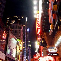 Buy canvas prints of Times Sqare, NYC by Rachael Smith