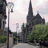 Buy canvas prints of High Kirk of Glasgow by Rachael Smith
