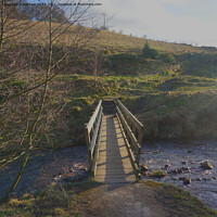 Buy canvas prints of The bridge over trouble water by Rachael Smith