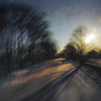 Buy canvas prints of Winter Abstract  by Tim Simpson