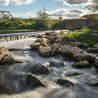 Buy canvas prints of Treeton Weir Rotherham by Craig Hartley