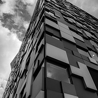 Buy canvas prints of The Cube Birmingham UK by NKH10 Photography