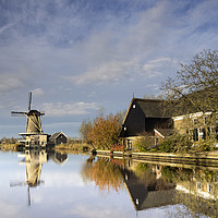 Buy canvas prints of Windmill the Vriendschap by John Stuij