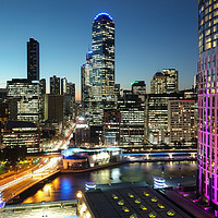 Buy canvas prints of An Evening in Melbourne by Ian Spencer