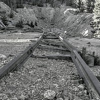 Buy canvas prints of End of the line by Wade Eppler