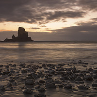Buy canvas prints of Talisker Bay sunset by Robert McCristall