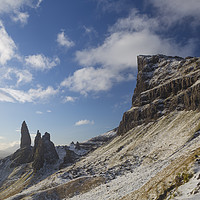 Buy canvas prints of The Old Man of the Storr by Robert McCristall