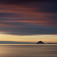 Buy canvas prints of Abstract Ailsa Craig by Robert McCristall