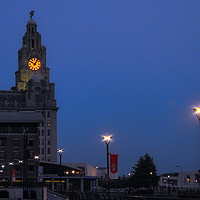 Buy canvas prints of A Liverpool Night by Simon Martinez