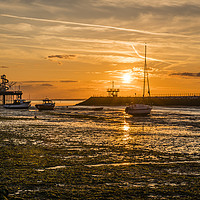 Buy canvas prints of Sunset Herne Bay by Robin Lee
