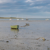 Buy canvas prints of Boats on The Swale by Robin Lee
