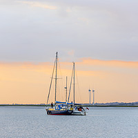 Buy canvas prints of Wind Power The Swale, Kent by Robin Lee
