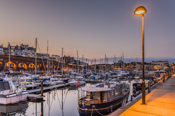 Ramsgate Royal Harbour and Marina Picture Board by Robin Lee