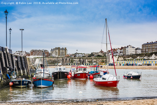 Broadstairs Harbour, Isle of Thanet, Kent Picture Board by Robin Lee
