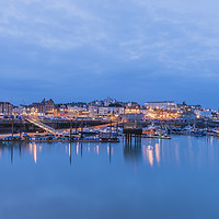 Buy canvas prints of Twilight Ramsgate Royal Harbour by Robin Lee