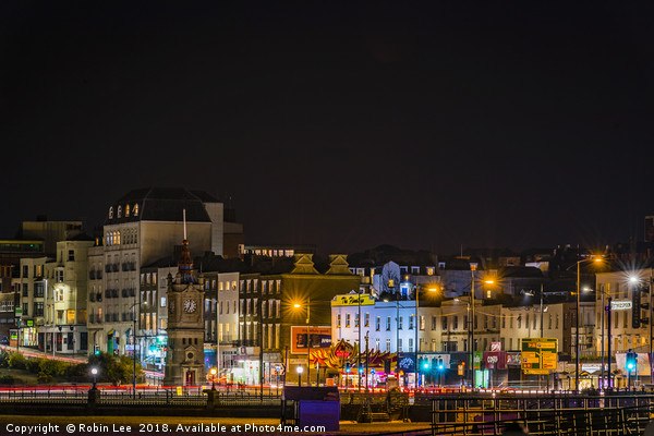 Margate Clock Tower and seafront Picture Board by Robin Lee