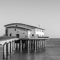 Buy canvas prints of RNLI Barrow Lifeboat Station by Robin Lee