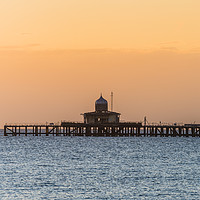 Buy canvas prints of Sunset Herne Bay Pier by Robin Lee