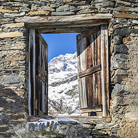 Buy canvas prints of Door to the mountains by Paolo Seimandi