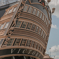 Buy canvas prints of HMS Victory by Eduardo Vieira
