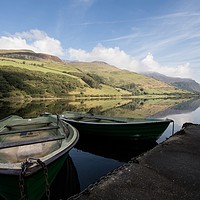Buy canvas prints of Tal-y-llyn Lake, North Wales by Jan Roberts