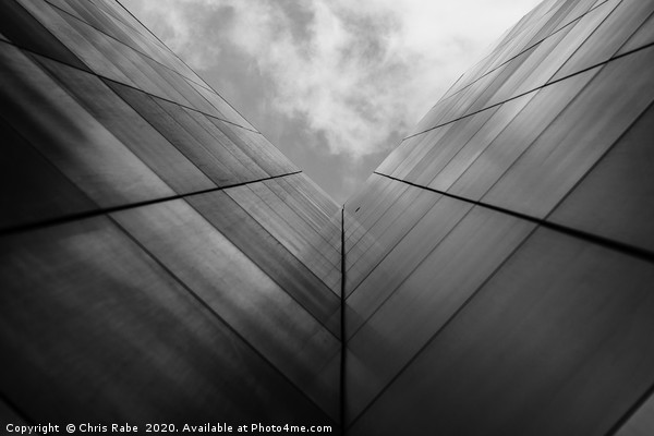 Skyscraper abstract in London Picture Board by Chris Rabe