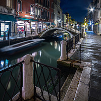 Buy canvas prints of Venice by Night by Paul Sutton