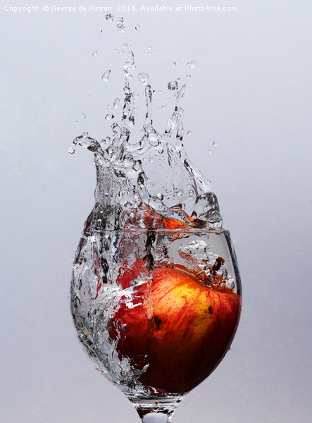 Apple Splash Picture Board by George de Putron