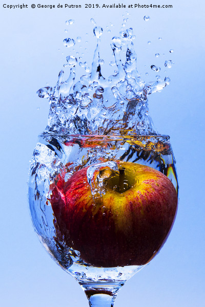 Cider Apple Splash Picture Board by George de Putron
