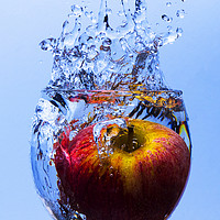 Buy canvas prints of Cider Apple Splash by George de Putron