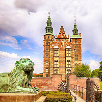 Buy canvas prints of Copenhagen. Rosenborg castle by Luisa Vallon Fumi