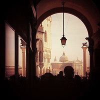 Buy canvas prints of  Venice - S. Marco square from the Procuratie by Luisa Vallon Fumi