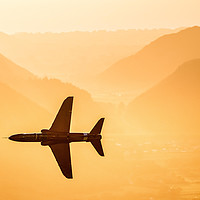 Buy canvas prints of Sunset fighter by WATCHANDSHOOT 
