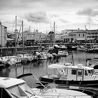 Buy canvas prints of View on the harbor of Saint-Martin-de-Ré by youri Mahieu