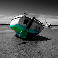 Buy canvas prints of boat on sand by youri Mahieu