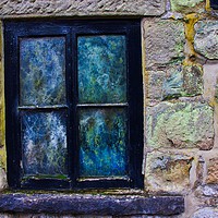 Buy canvas prints of Colourful Window by Mike Dale
