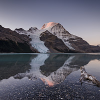 Buy canvas prints of Mount. Robson by JIA HE