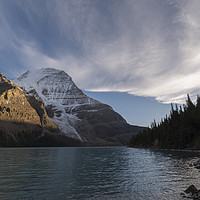 Buy canvas prints of Mt. Robson by JIA HE