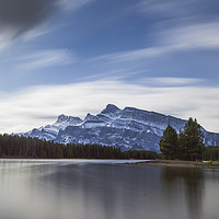 Buy canvas prints of Two Jake Lake long exposure by JIA HE